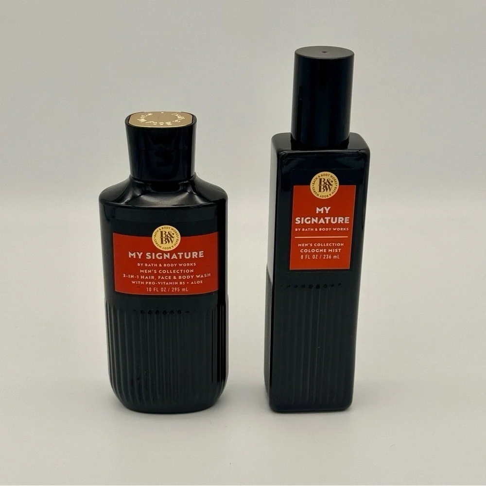 Bath & Body Works My Signature Mens Body Care Gift Set NWT